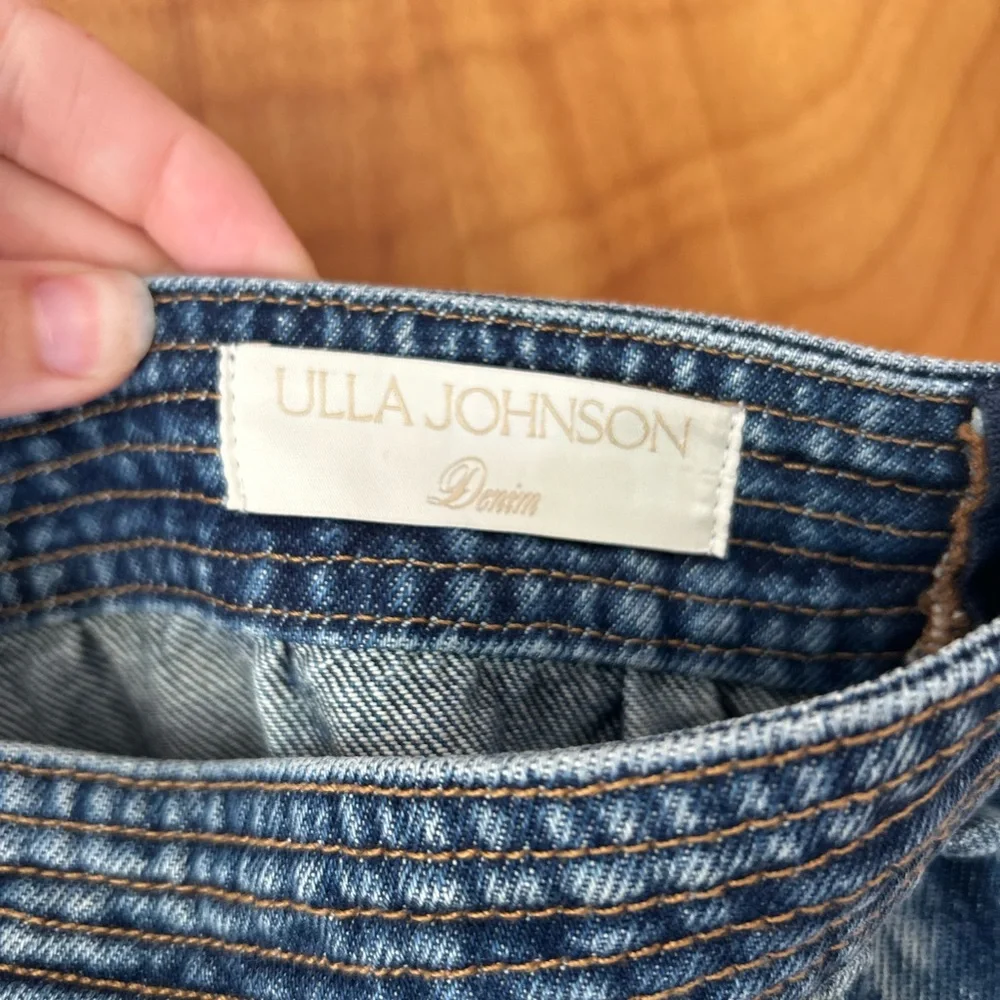 SOLD!  Ulla Johnson Denim Astrid Skirt - Picture 6 of 6